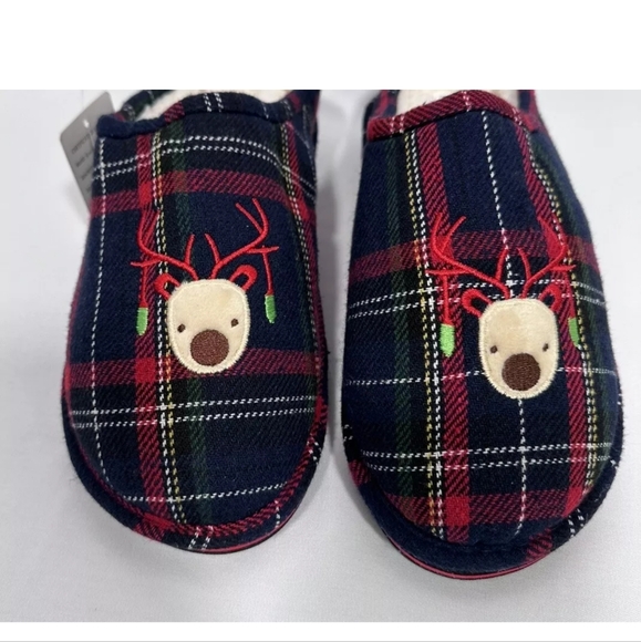 NWT Kuailu slippers size 8.5 Reindeer Holiday - Picture 8 of 10